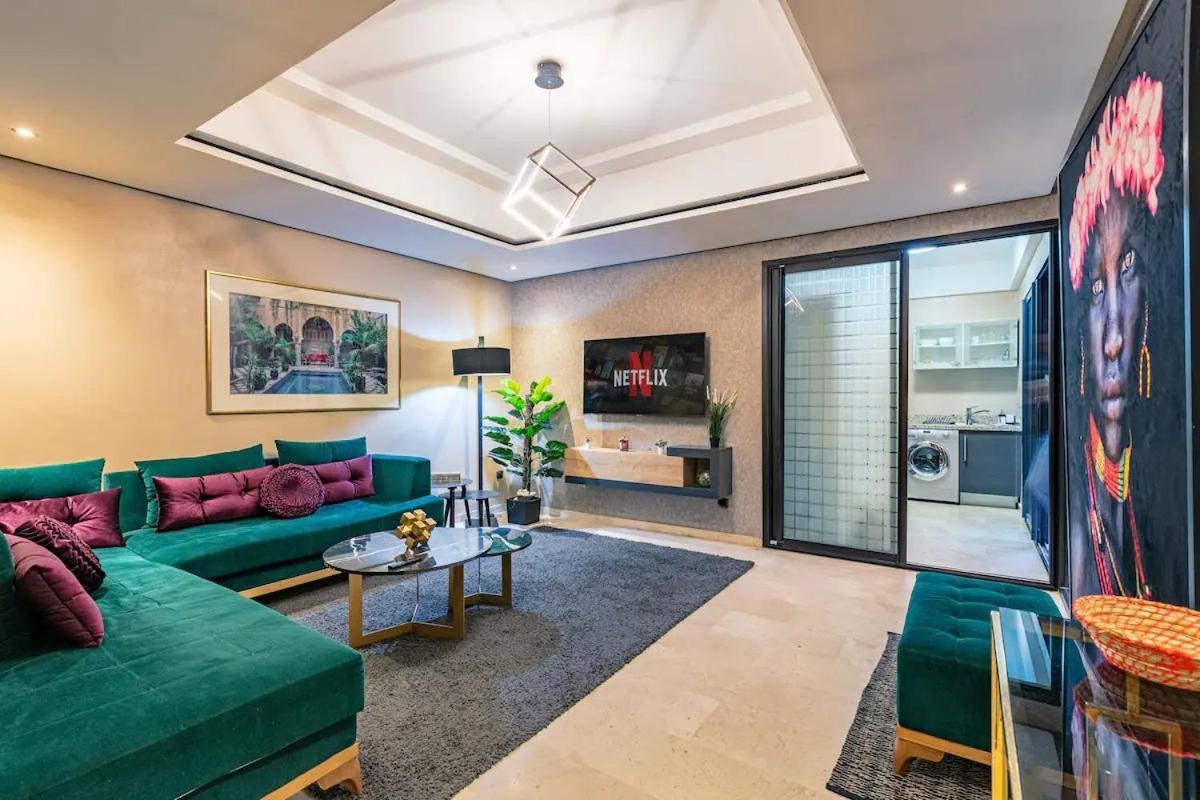 Exclusive Luxury Apartement In Central Gueliz Marrakesh Buitenkant foto